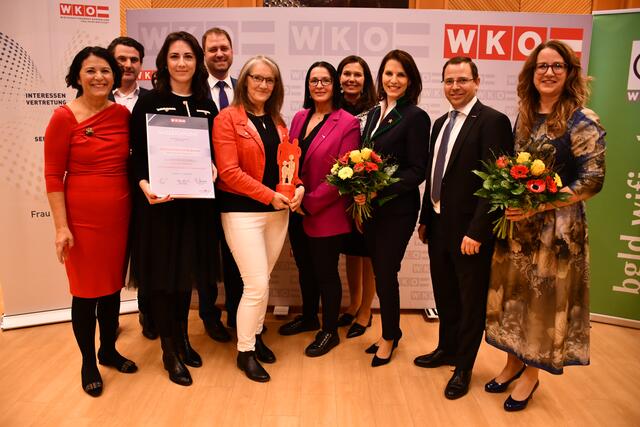 Siegerbetrieb öffentlich-rechtliche Unternehmen: AMS Burgenland. | Foto: WKB