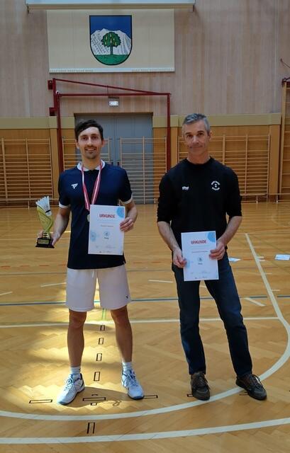 Von links: Landesmeister Alexander Hammerer und Jacob Achleitner-Simonsen (Dritter Platz). | Foto: SBV