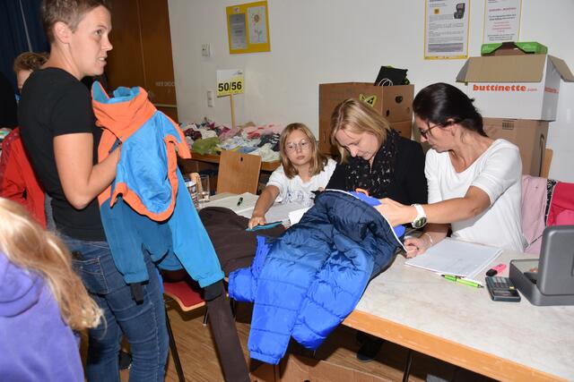 Tauschbsar in Pabneukirchen. Eine Initiative der Spiegel-Gruppe Pabneukirchen.  | Foto: Zinterhof