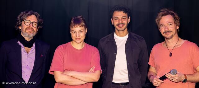 Aliosha Biz, Maria Muhar, Romeo Kaltenbrunner, Flo Kaufmann v.l.n.r. | Foto: www.cine-motion.at / Ivanek