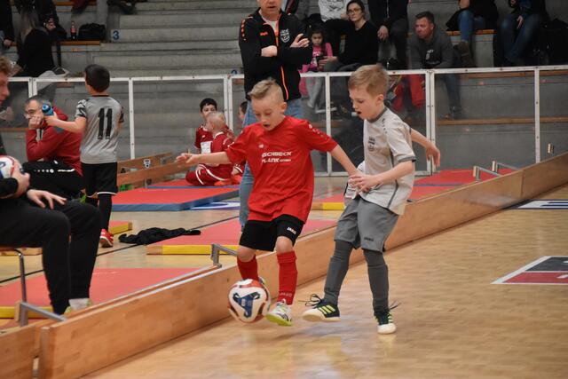 Bei den U8 setzte sich Kemeten am Ende knapp durch. | Foto: Michael Strini