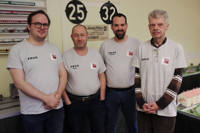 Jonatan Böhm, Thomas Lehner, Harald Stuiber und Gerald Steinbrecher freuen sich sehr über euer kommen. | Foto: Harald Walzer