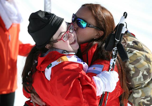 Bei den Special Olympics-Winterspielen zählen der sportliche Ehrgeiz und Spaß, aber auch die ganz großen Emotionen. | Foto: Special Olympics Österreich