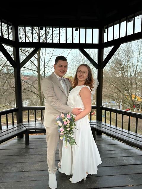 David Klug aus Schrems und Laura Wais aus Diemschlag (Bezirk Waidhofen/Thaya) haben geheiratet. | Foto: privat