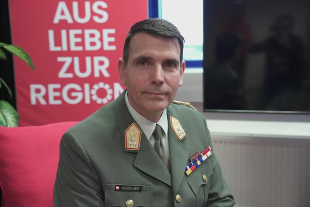 Generalleutnant Bruno Günter Hofbauer, Planungschef des österreichischen Bundesheeres. | Foto: MeinBezirk.at