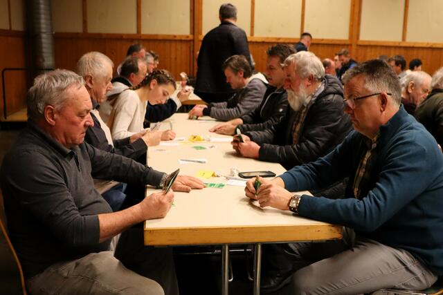 Konzentration war gefragt