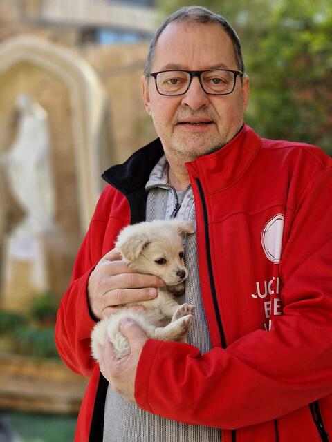 Wolfang Wedan mit "Hope". Der 63-jährige Voitsberger hat in diesem herausfordernden Job, wie er selbst sagt, seine Berufung gefunden. 