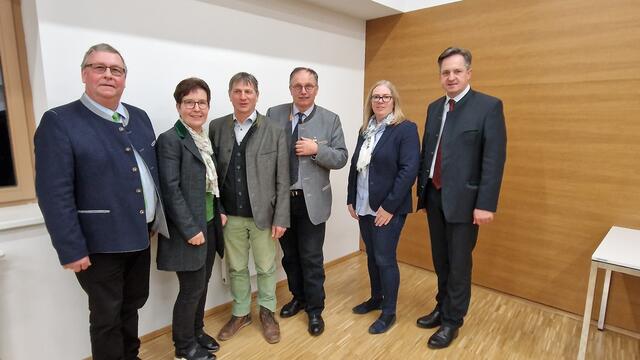 Friedrich Schechtner, Maria Winter, Manfred Waltner, Richard Hogl, Liane Bauer, Johannes Schmuckenschlager | Foto: Hogl