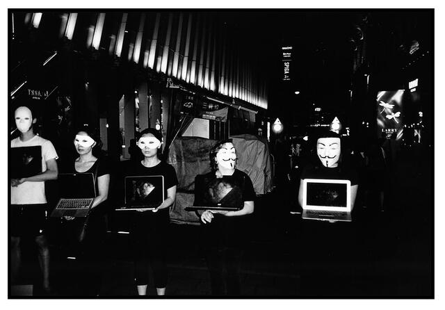 Gerhard Umhaller: "Hongkong 1", Fotografie, 13x19cm; Foto und Credit: Gerhard Umhaller