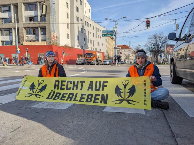 Foto: Letzte Generation Österreich