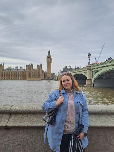 Die Studentin Hannah Oberhauser reiste mit dem Discover EU Interrail-Ticket nach Deutschland und Großbritannien. | Foto: Hannah Oberhauser