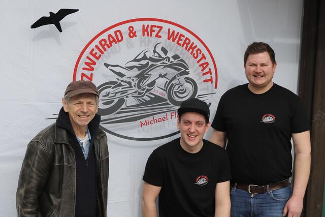 Albert Siegl, Jakob Müllegger und Michael Flegel. | Foto: Privat