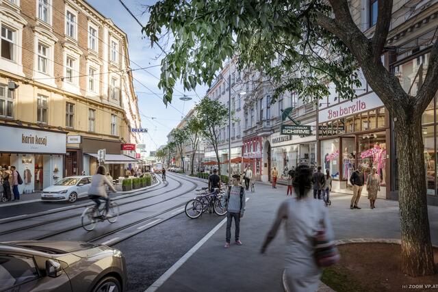 In der Währinger Straße 75 und eine in der Simonygasse 12 gibt es jeweils eine Station von WienMobil Auto.  | Foto: Zoom.vp.at