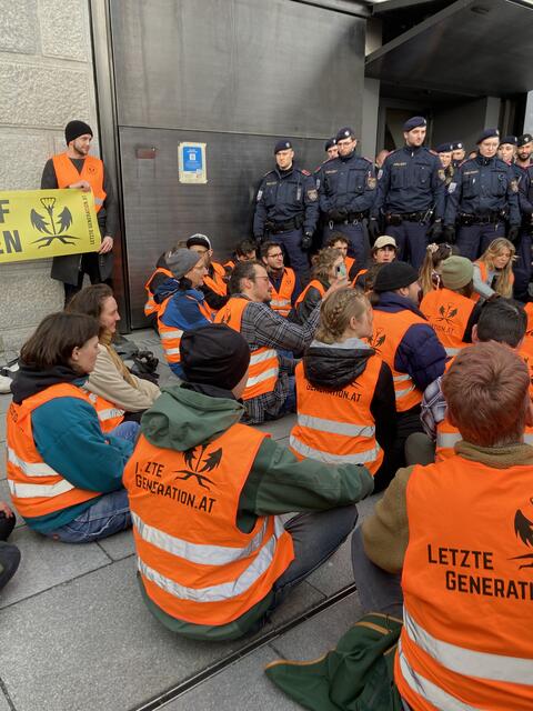 Foto: Letzte Generation Österreich