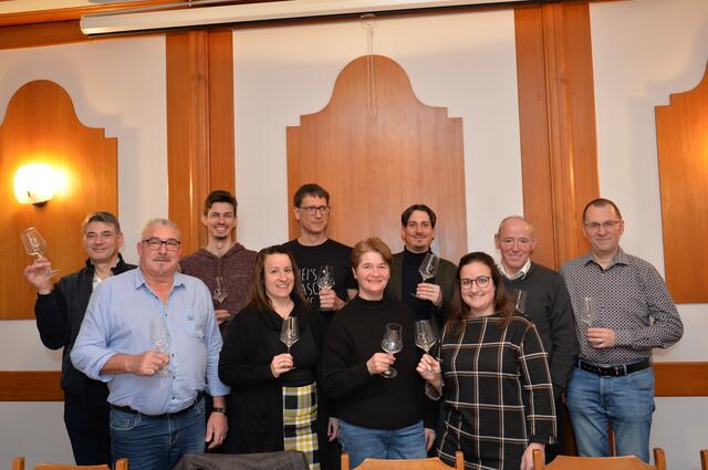 Manfred Lugbauer, Obmann Leopold Lugbauer, Robert Gaschl, Elisabeth Sterkl, Markus Speckl, Monika Gfundtner, Kapellmeister Klemens Stiefsohn, Stefanie Huber, Franz Fahrngruber u. Günther Wagner | Foto: MV Ober-Grafendorf/St. Margarethen