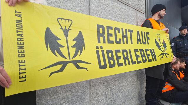 Foto: Letzte Generation Österreich