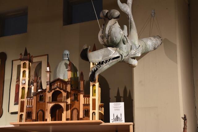 Der Wasserspeier Lucki ist heute das Maskottchen des Bezirksmuseums. | Foto: Pufler