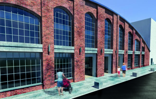 Die Expedithalle bleibt erhalten. | Foto: Bausache ZT GmbH