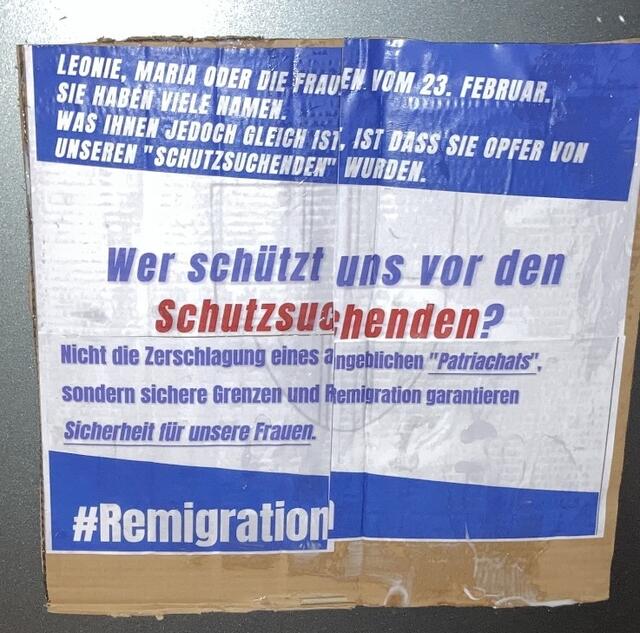 Der Begriff "Remigration" wird als Schlagwort in der rechten und rechtsextremen Szene verwendet. | Foto: zVg