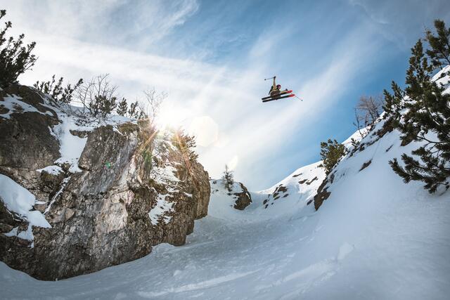 Marcel Hirscher - big jump! | Foto: Freeride World Tour/Veranstalter