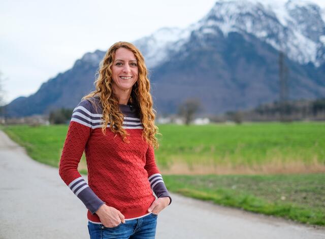 Katharina Gruber, die KPÖ PLUS-Spitzenkandidatin in Wals. | Foto: Georg Kurz