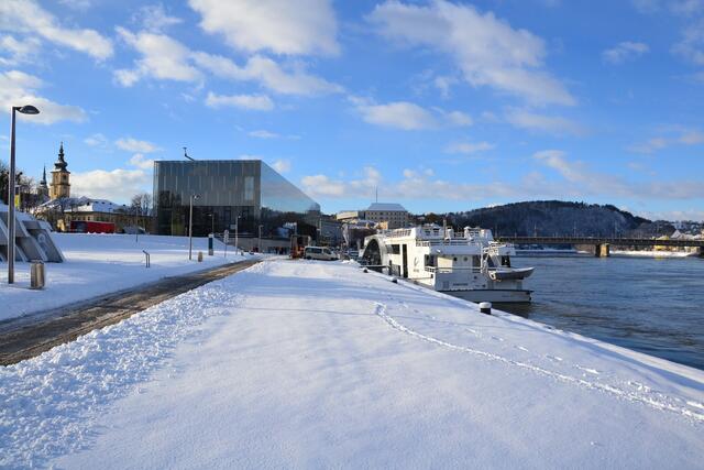 Viel zu warm: Schnee gibt es in Linz immer seltener. | Foto: Linz Tourismus