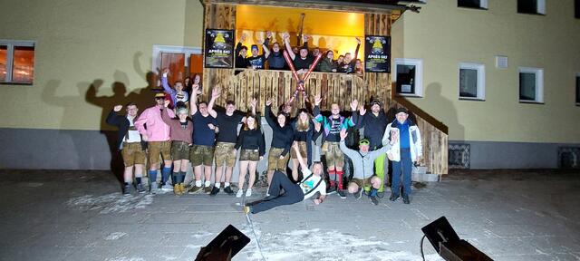 Die Aprés Ski Party wurde heuer erstmalig in St. Agatha veranstaltet und war laut Obmann Hofer ein voller Erfolg. | Foto: Musikverein St. Agatha