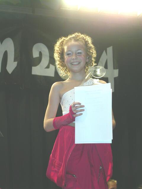 2004: Marie-Sophie Kreissl wurde „Tanztalent des Jahres“. | Foto: J.Kreissl