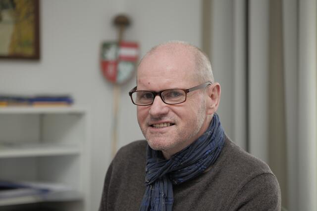 Bürgermeister Hannes Döller. | Foto: Santrucek