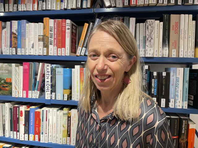 Beatrix Rigger, Bibliothekarin in der Bücherei Aigen | Foto: Rosa Besler