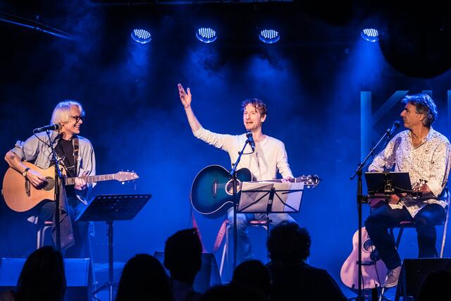 Ulli Bäer, Matthias Kempf, Andy Baum spielen gemeinsam einen „Abend zu dritt“ und zeigen, dass der Austropop immer Bestand hat. Termin: 25. Mai, 20 Uhr | Foto: Andreas Müller, muellerphotos.com