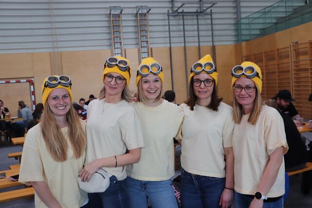 Das Freundinnenquartett ging als Team "Winions" an den Start. | Foto: Edith Ertl