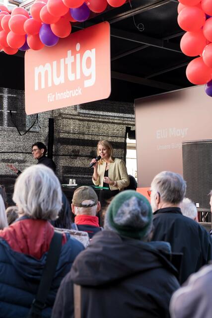  Elli Mayr: „Ich will Bürgermeisterin von Innsbruck werden und nehme diesen Rückenwind mit in den Wahlkampf.“  | Foto: SPÖ
