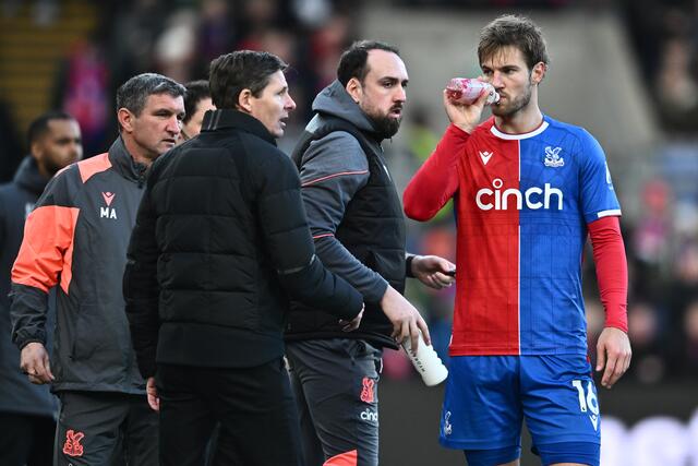Lange konnte das Trainer-Duo Glasner/Angerschmid zufrieden sein. Am Ende war es doch zu wenig. Am Samstag kommt das abstiegsbedrohte Luton Town.  | Foto: CPFC/Sebastian Frej