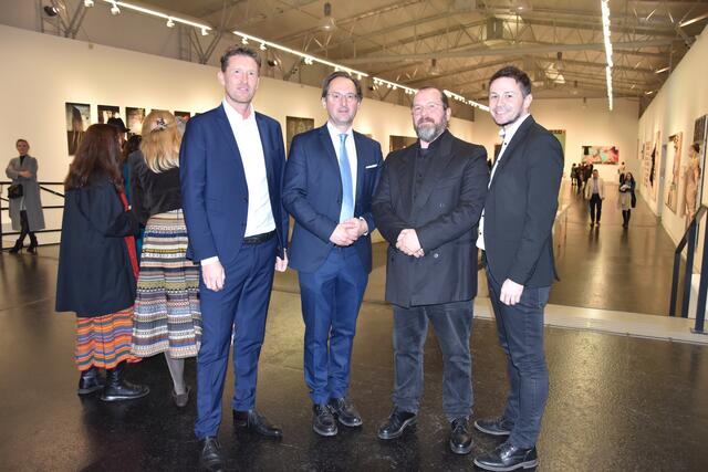 Michael Karrer, Andreas Minnich, Andrea Cusumano und Christoph Mayer 