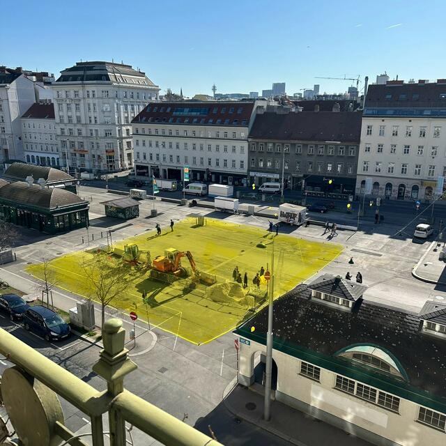 Über die Neugestaltung des Naschmarkts scheiden sich nach wie vor die Geister. | Foto: Freiraum Naschmarkt