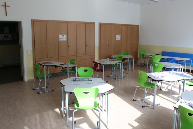 Raum für das Mittagessen | Foto: Ulrike Plank/BezirksRundSchau