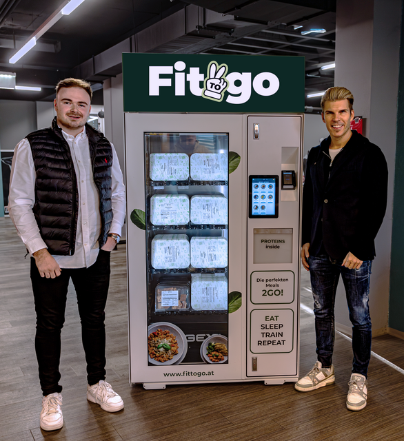 Runtastic Gründer Florian Gschwandtner glaubt an die Tiefkühlkost von Julian Kolar. | Foto: Fit to go