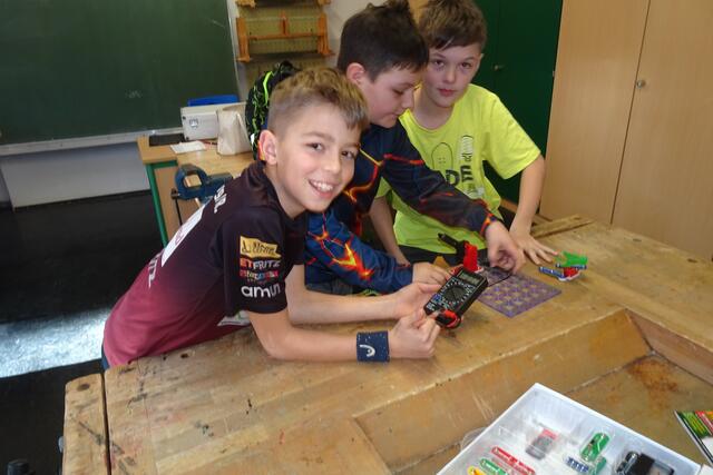 Einen Blick in die Welt der Technik warfen die Mittelschüler von Kirchberg an der Raab. | Foto: MS Kirchberg