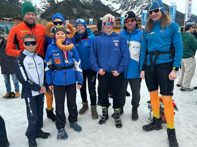 Super Ergebnisse lieferte der Außerferner Langlaufnachwuchs bei der ÖM in der Ramsau. | Foto: SVR Schilauf