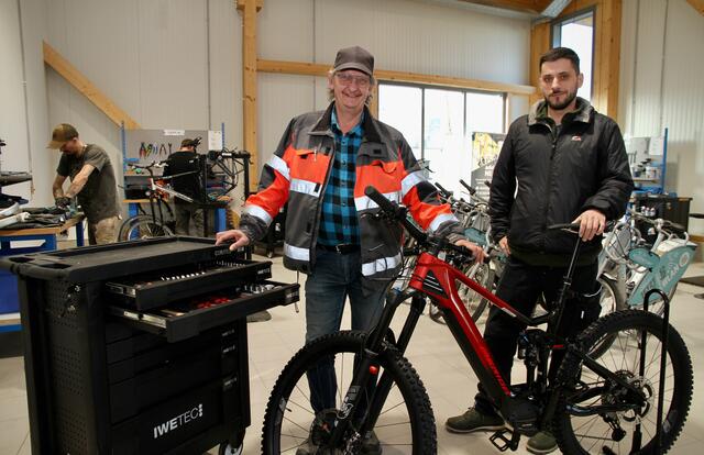 Im neuen Fahrradkompetenzzentrum von SBK in Klagenfuzrt wird vom E-Bike über das Kinderrad bis hin zum Alltagsdrahtesel jedes Fahrrad nachhaltig serviciert und repariert. | Foto: MeinBezirk.at