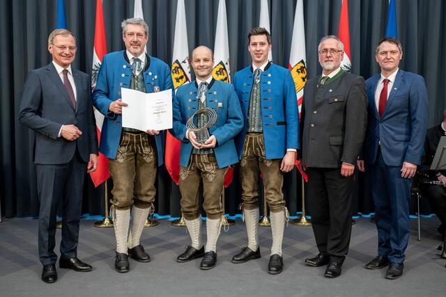 Ein Hermes-Preis ging an den Musikverein Ungenach. | Foto: Land OÖ/Peter Mayr