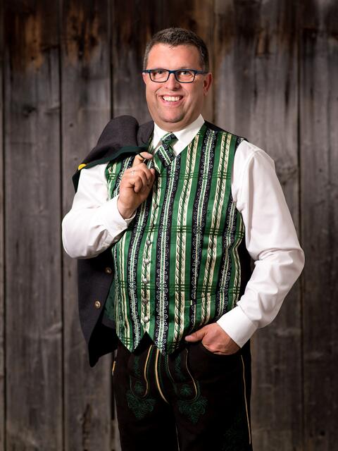 Martin Buchegger, Obmann der Stadtkapelle Kirchdorf. | Foto: Foto Fritz