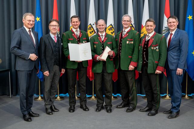 Die Bürgermusikkapelle Mondsee wurde ebenfalls mit einem Primus-Preis ausgezeichnet. | Foto: Land OÖ/Peter Mayr