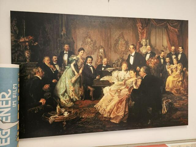 So muss das Originalbild ausgesehen haben, das von Bayros von der Strauss Familie angefertigt hat. | Foto: Tamara Winterthaler/RMW