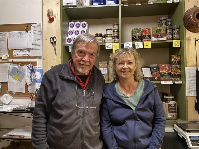 Norbert Seiz und Bina Aicher aus dem Kernteam.