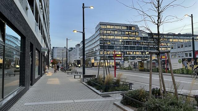 Im Nordbahnviertel ziehen neue Geschäfte ein, wenn auch langsam.  | Foto: Kathrin Klemm