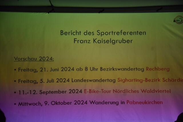 Jahreshauptversammlung des Seniorenbunds Pabneukirchen 2024.  | Foto: Zinterhof