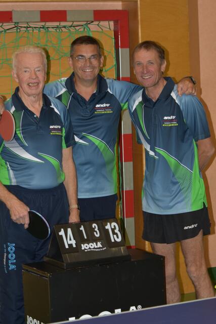 Team Tamsweg II: Neumann, Lohfeyer, Huber. | Foto: TTC Intersport Frühstückl Tamsweg /Stöckl