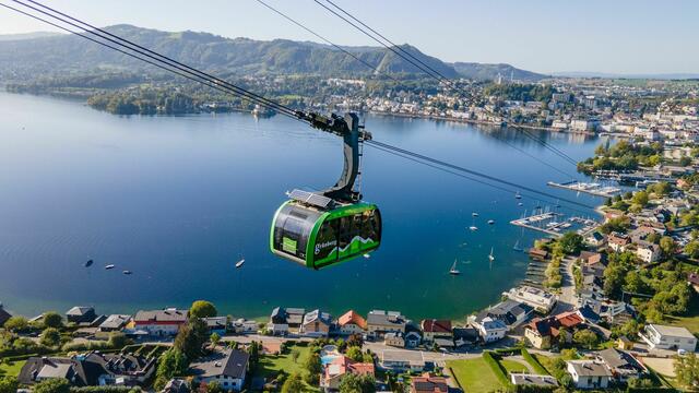 Am 23. März ist es soweit: Die Grünberg-Seilbahn startet in den Sommerbetrieb. | Foto: David Rauscher